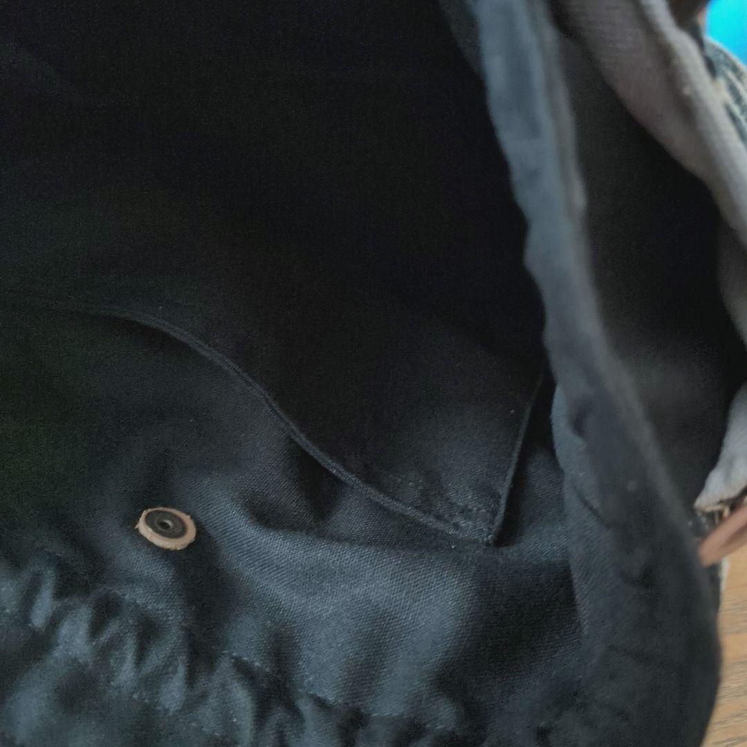 【1564】あおりポケットの巾着バッグ＊ミナペルホネン