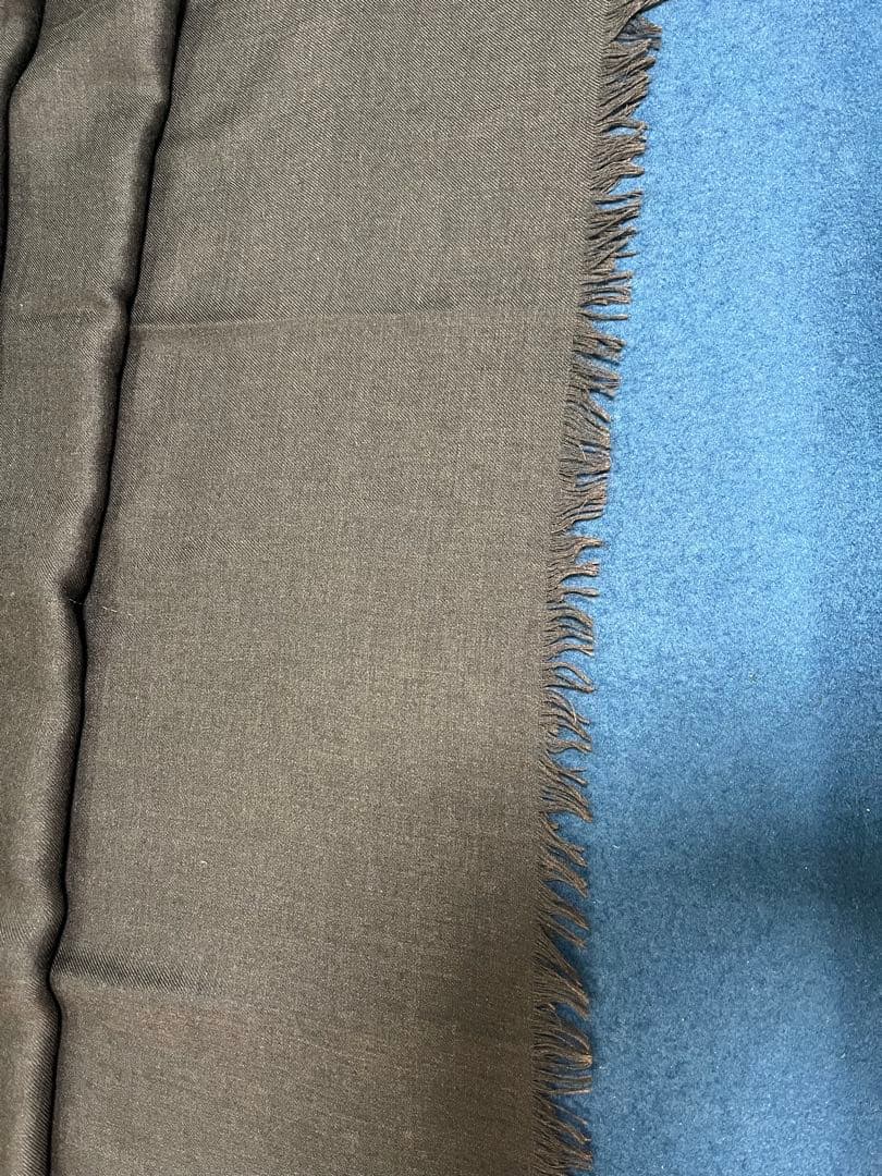 COLOMBO ウールシルク　ストール　ほぼ未使用　イタリア製