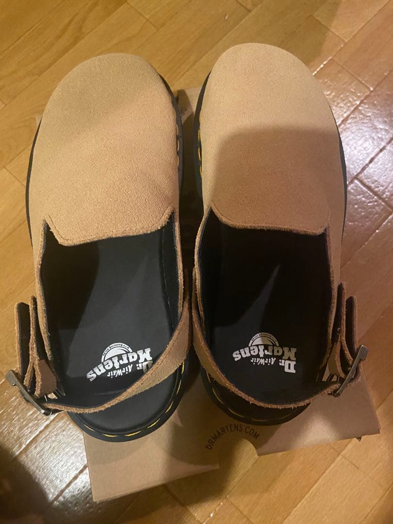 ドクターマーチン　ZEBZAG ミュール スリング バックシューズ