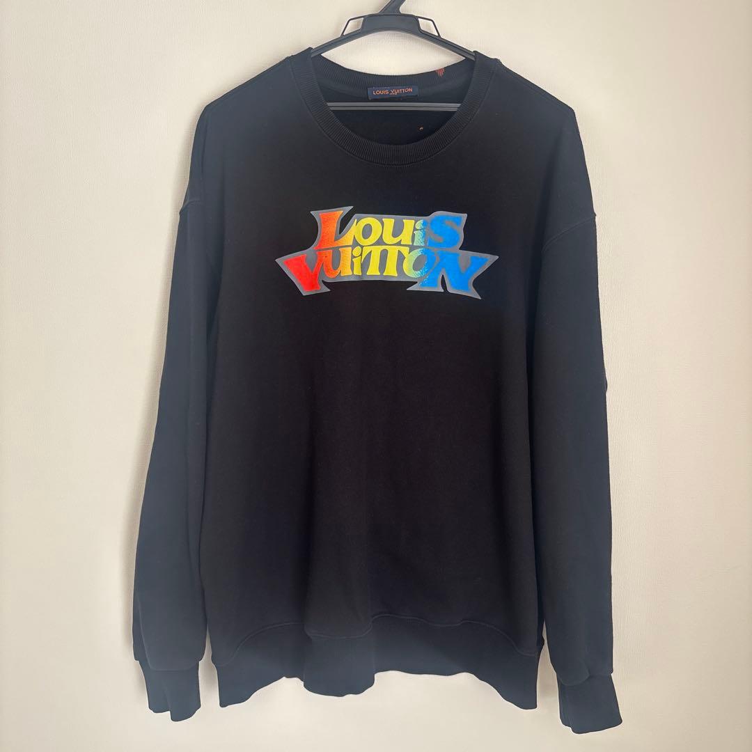 Louis Vuitton ロゴプリント スウェット
