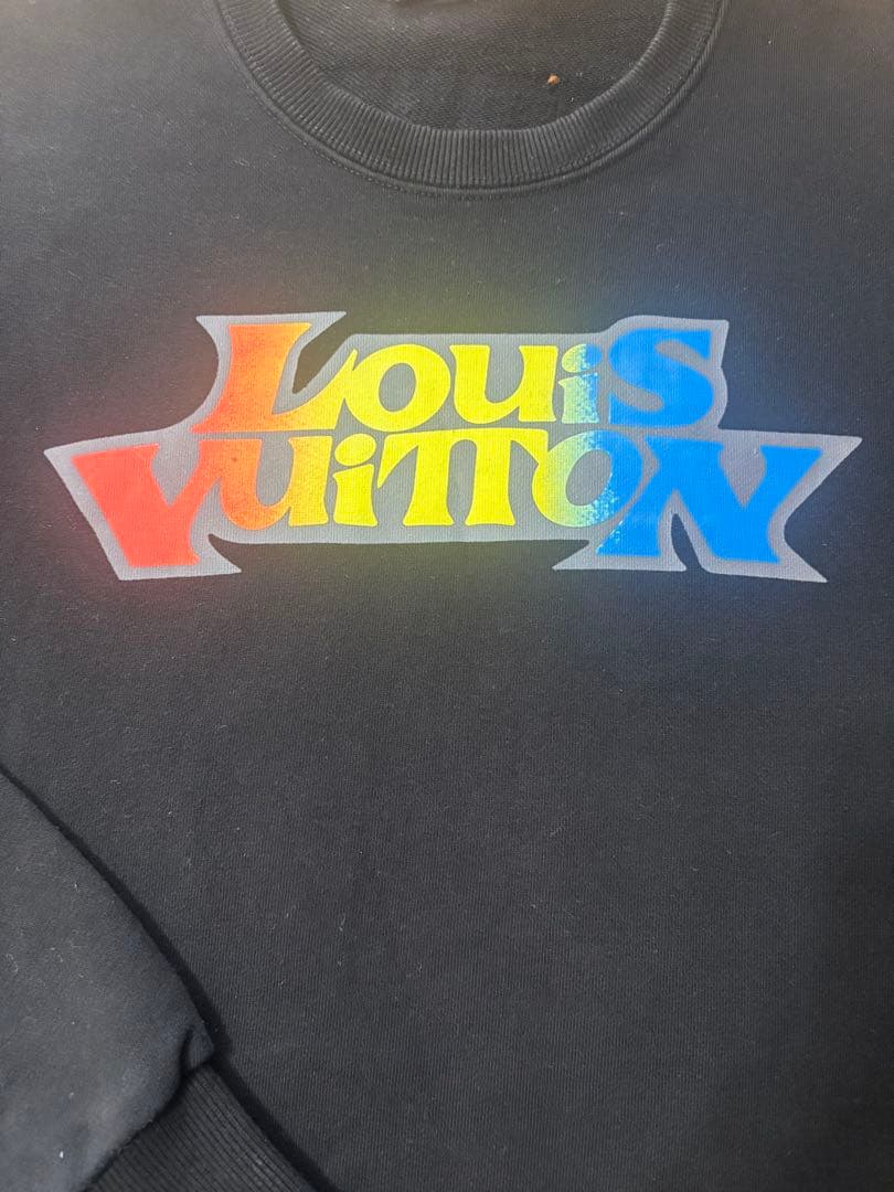 Louis Vuitton ロゴプリント スウェット