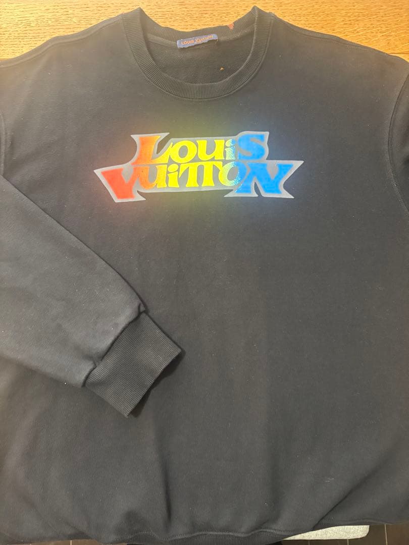 Louis Vuitton ロゴプリント スウェット