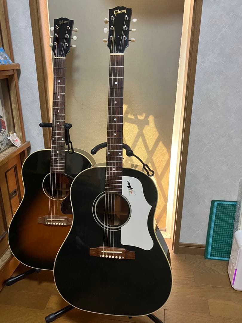 【2013年製】Gibson J45 エボニー 鳴り抜群　ギブソン　固定サドル