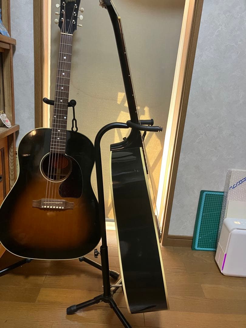 【2013年製】Gibson J45 エボニー 鳴り抜群　ギブソン　固定サドル