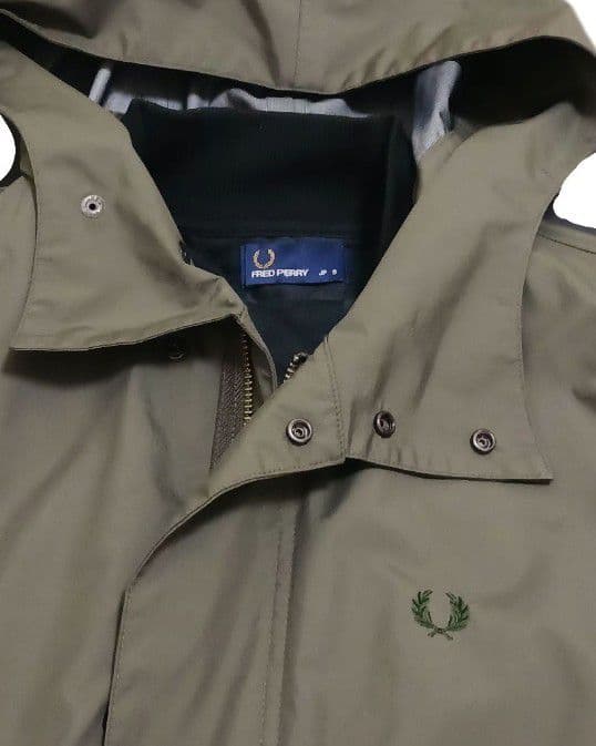 フレッドペリー◆3way！メンズ　モッズコート　ベスト内蔵◆カーキ