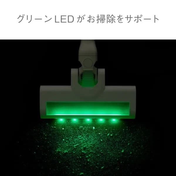 リファビッシュ品☆極美品AQUAコードレススティック掃除機白色 AQC-HX1A