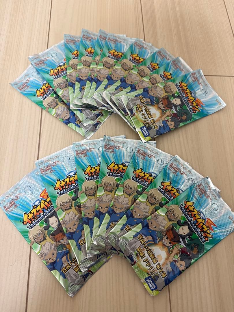 【未開封】イナズマイレブン カードゲーム 世界への挑戦編 第2弾　17パック