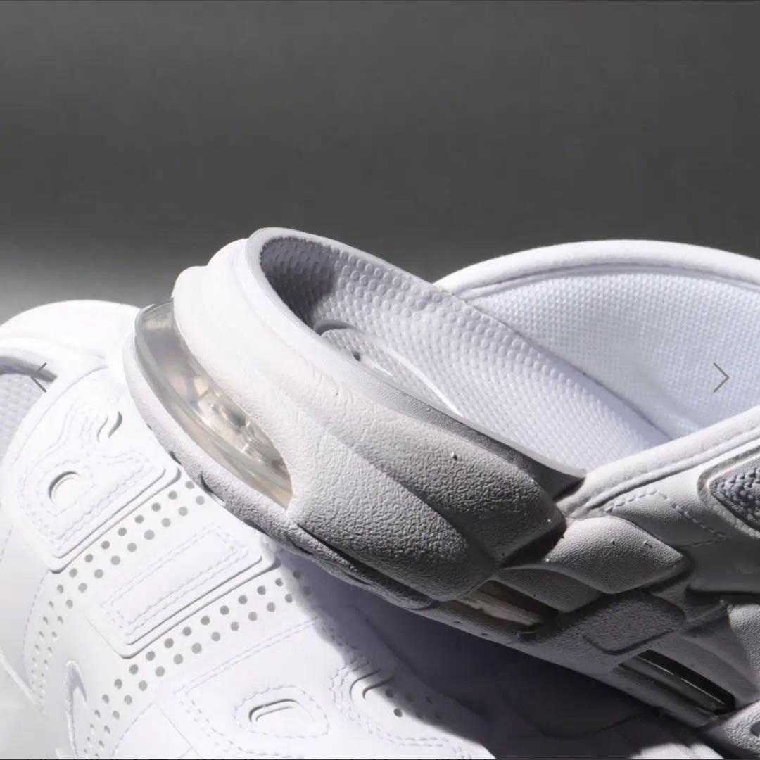NIKE AIR MORE UPTEMPO SLIDE 28センチ　　White
