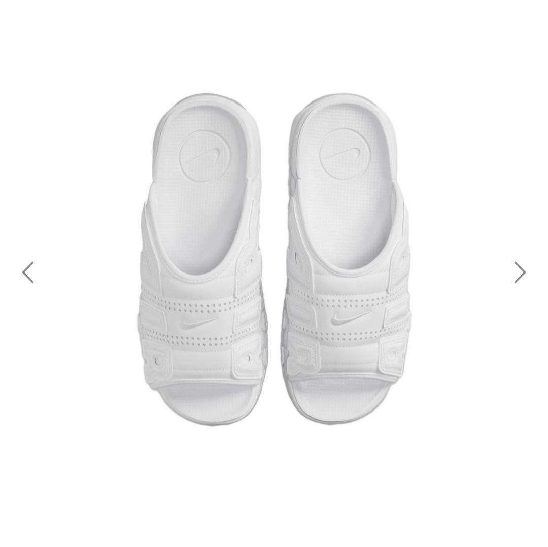 NIKE AIR MORE UPTEMPO SLIDE 28センチ　　White