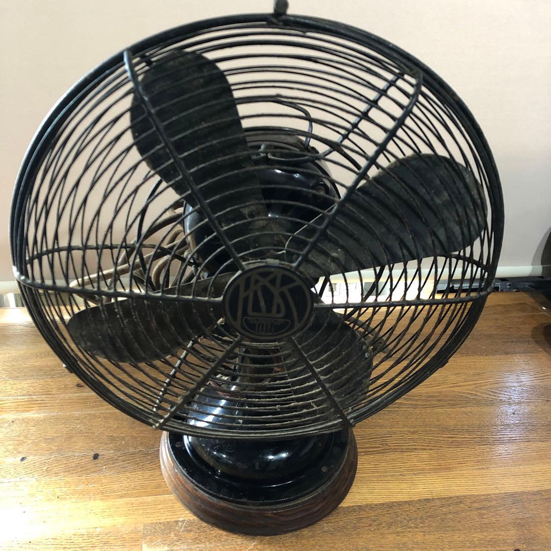 川北電気製作所　扇風機　レトロ