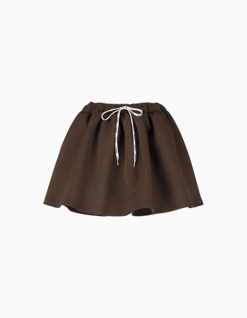bibiy NELLY MINI SKIRT ブラウン