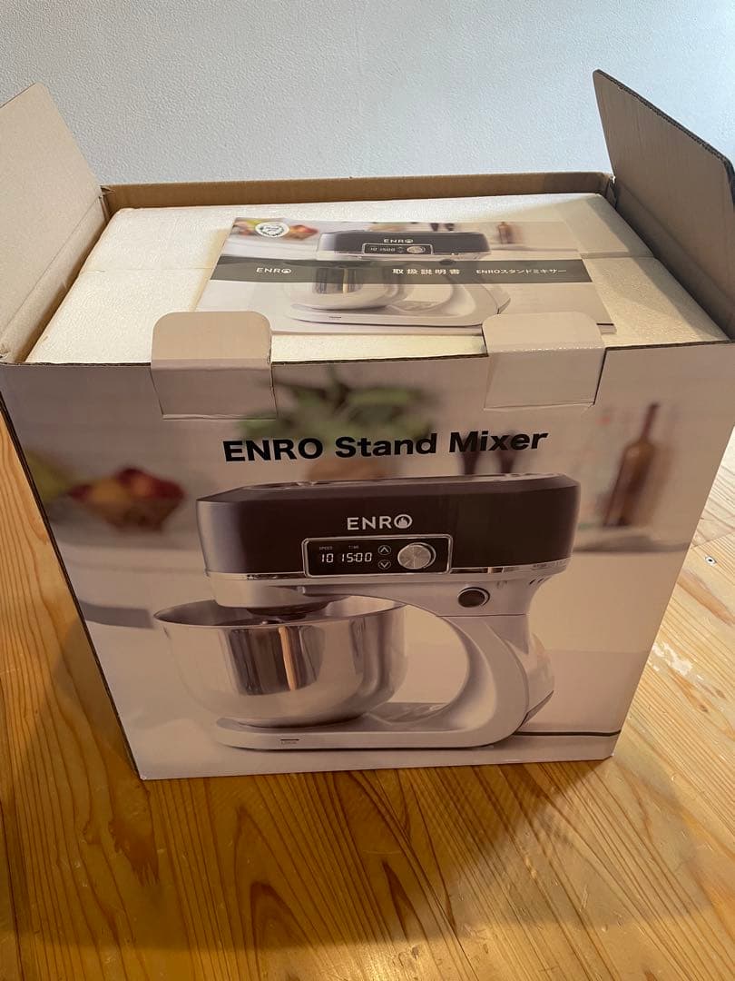 ENRO スタンドミキサー ブラック/シルバー