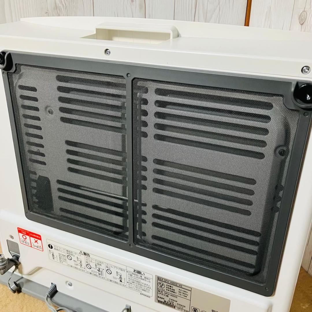 美品 NORITZ ガスファンヒーター GFH-4005S-W5 LPガス用