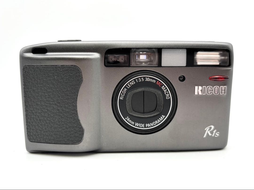 【完動品 極美品】RICOH R1s グレー フィルムカメラ 動作確認済