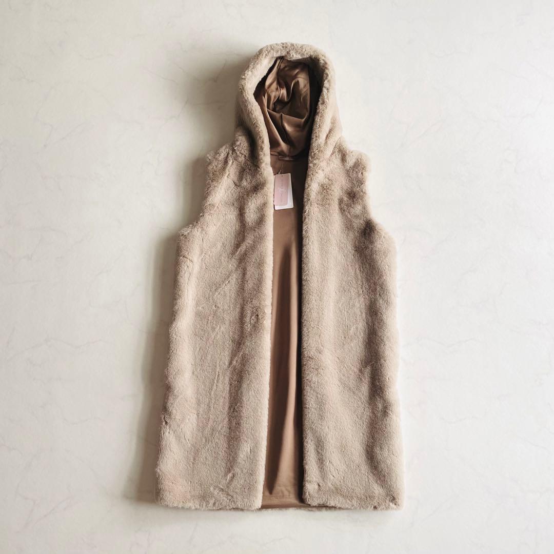 GAYNOR BONGARD SP フェイクファー べスト イタリア製