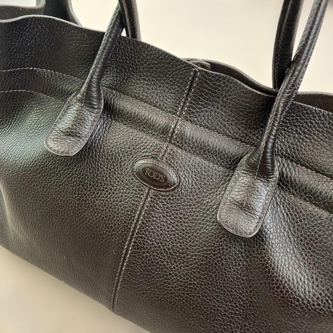 ポン太郎@出張中につき受取評価遅めです TOD'S トッズトートバッグ