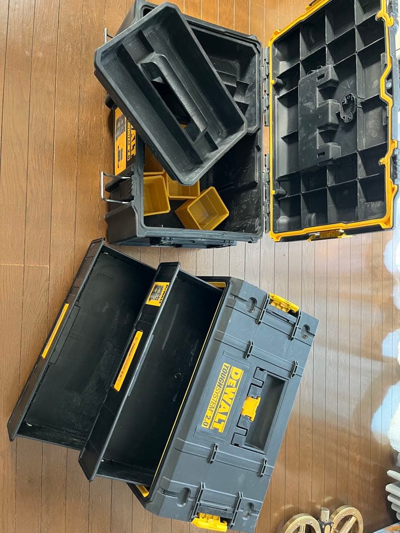 デウォルトツールボックス2段セット