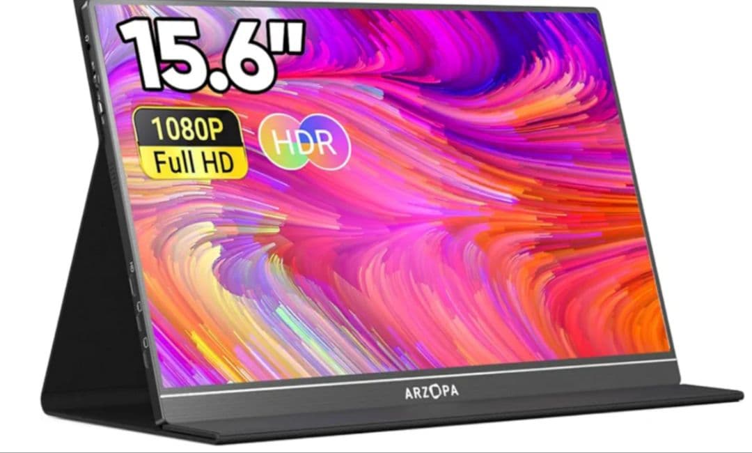 モバイルモニター ARZOPA ディスプレイ 15.6インチ ゲームモニター