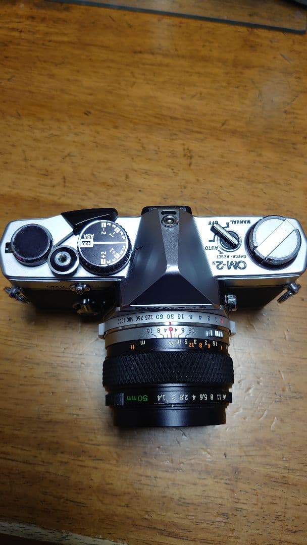 OLYMPUS NEWOM-2 希少な完動機 50mm F1.4オマケ