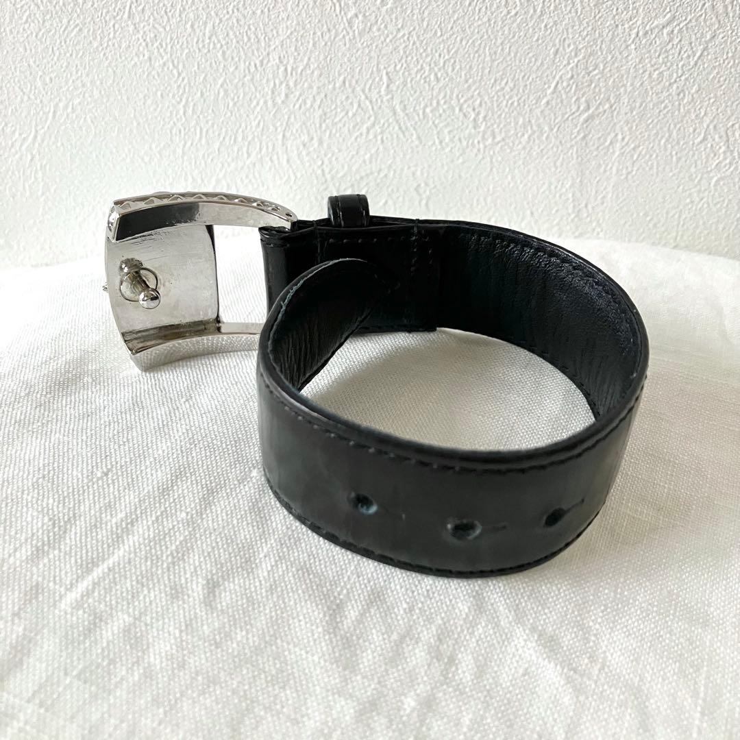 KIYOHARU FOR Justin Davis 廃盤　レザーブレスレット　黒