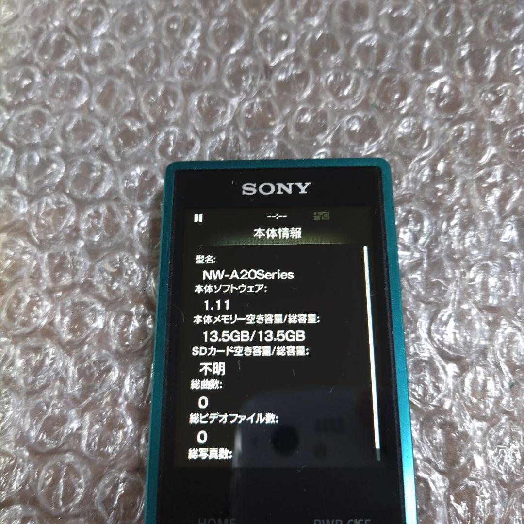 ばたけソニーウォークマン　NW−A25　管理ナンバー6062