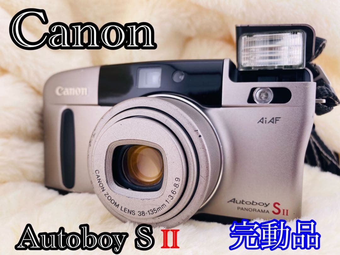 【41】Canon Autoboy S Ⅱ PANORAMA 完動品 フィルム