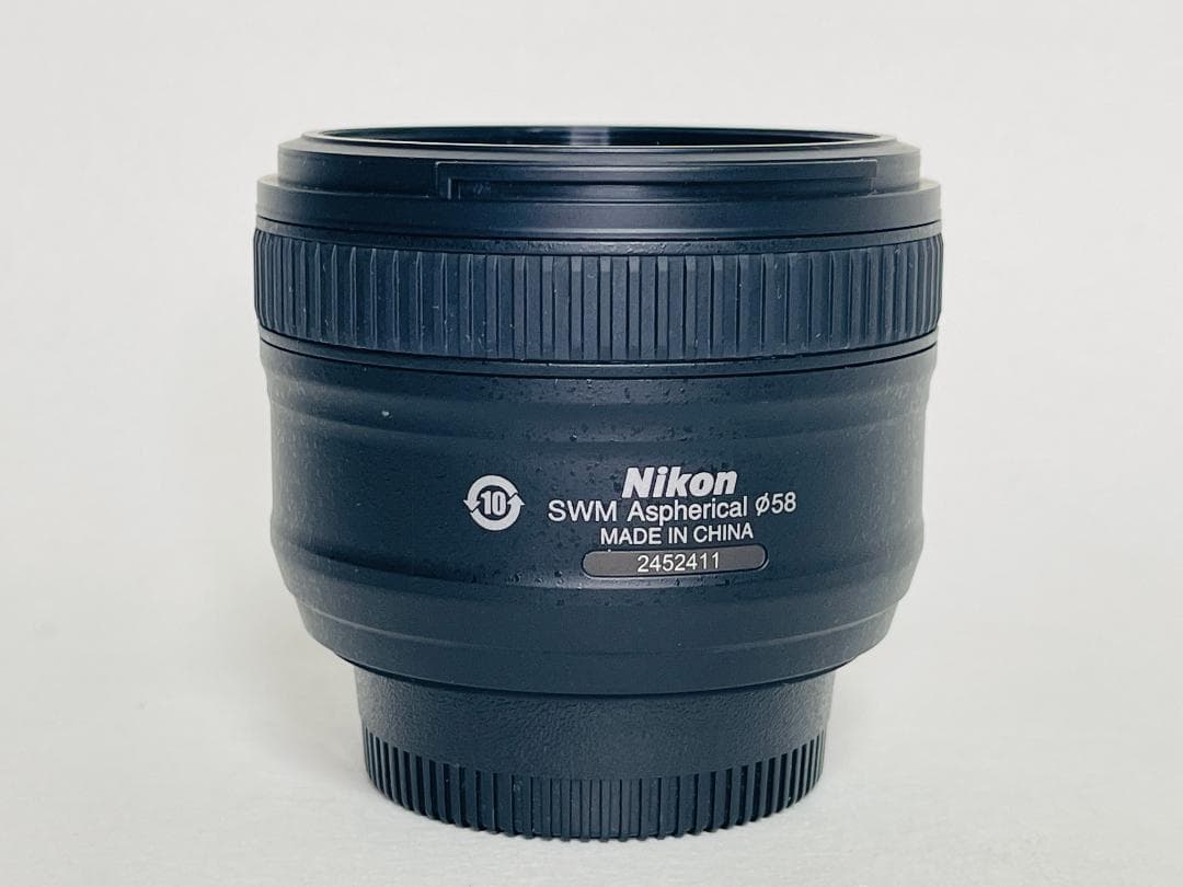 新品同様◆Nikon ニコン AF-S NIKKOR 50mm f1.8G 単焦