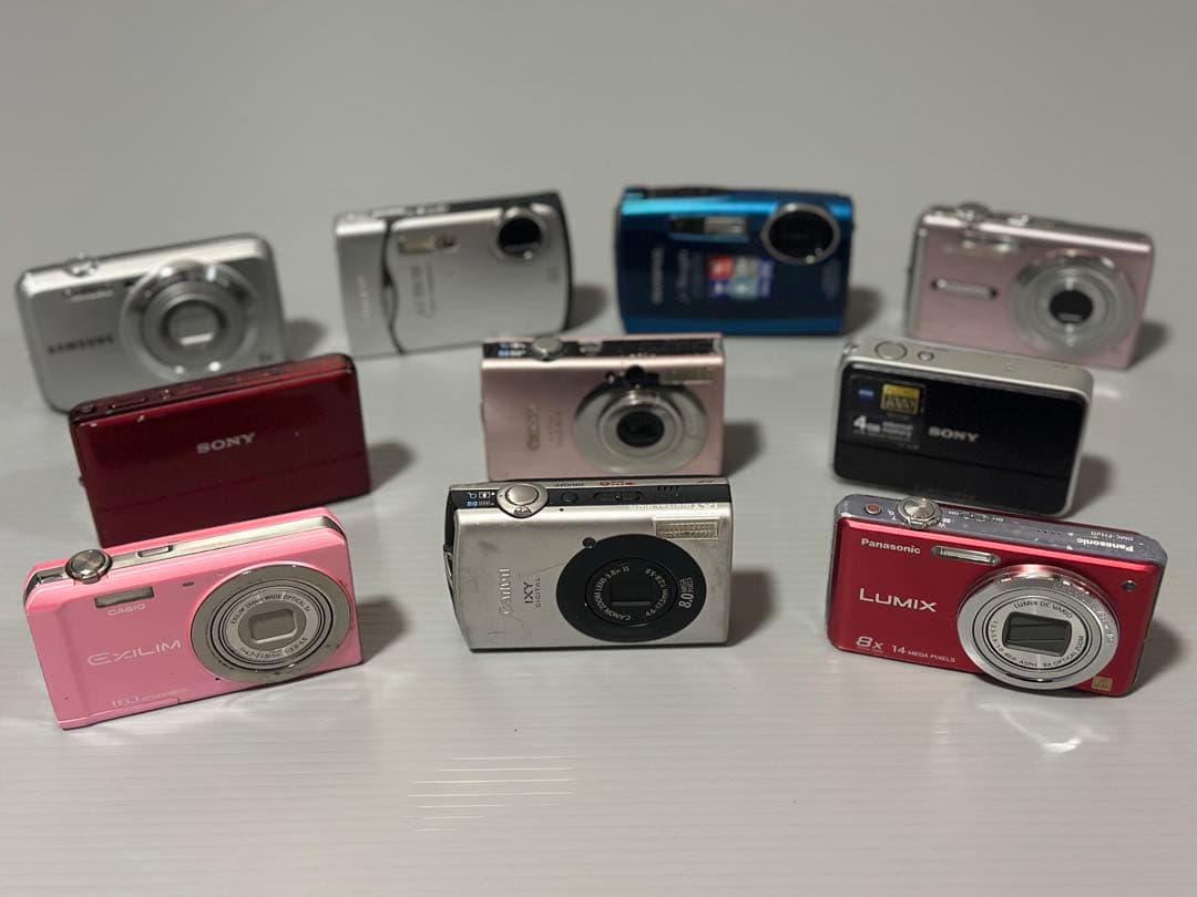 10台 デジカメラ まとめ【動作未確認ジャンク扱】④