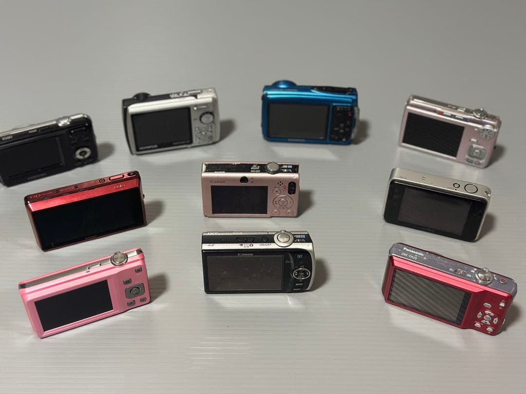 10台 デジカメラ まとめ【動作未確認ジャンク扱】④