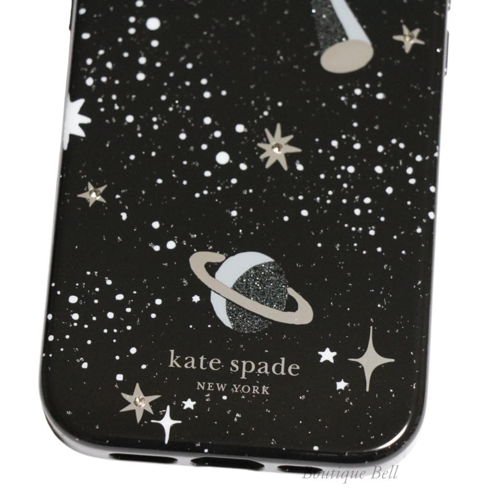 【ケイトスペード】スターリー スカイ iPhone15ケース ブラック
