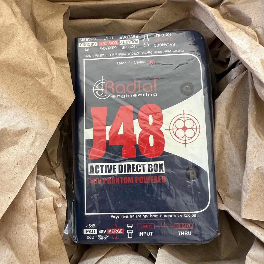 RADIAL J48 アクティブ DI