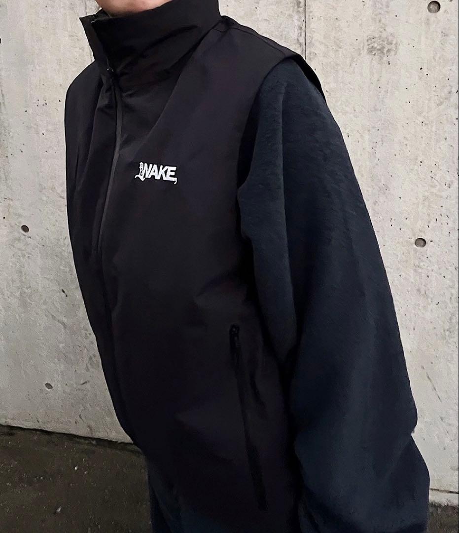 ジャケット・アウター wake Sapporo WAKE 3LYR DWN VST BLACK M