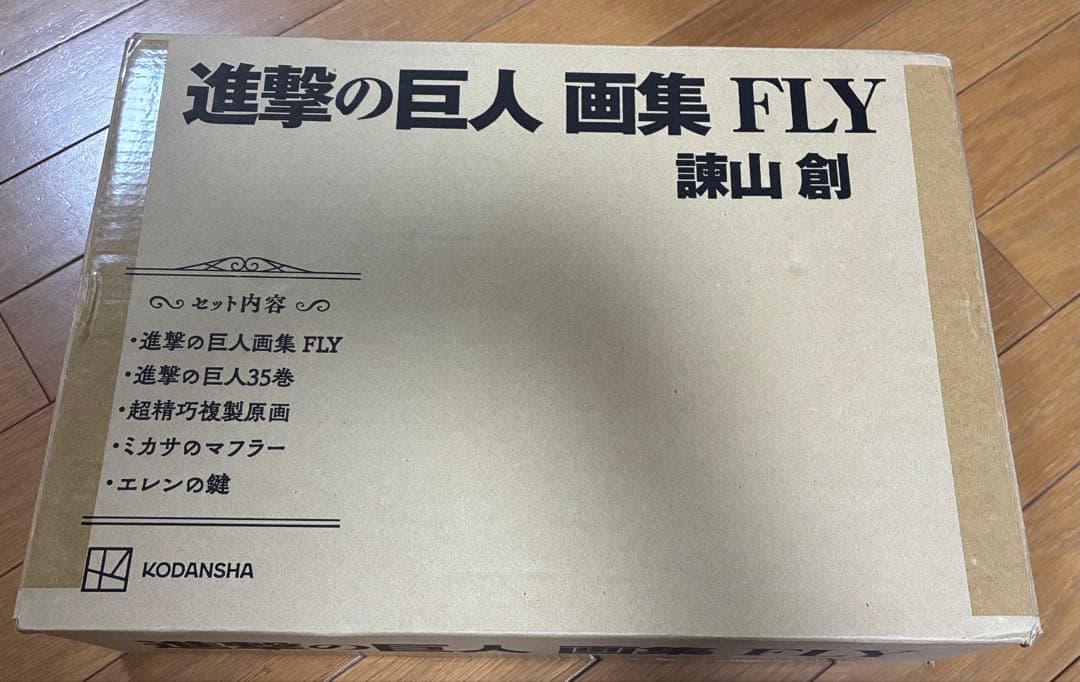 【新品未開封】進撃の巨人 画集 FLY
