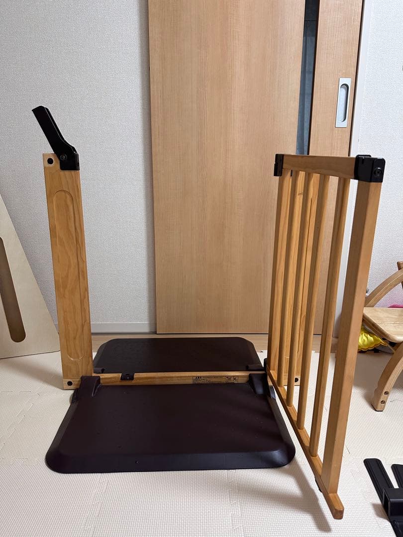 送料無料　日本育児　木製パーテーション　FLEX300-Wベビーゲート　柵