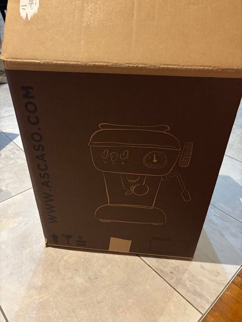 ascaso アスカソドリーム　エスプレッソマシン 圧力計付き