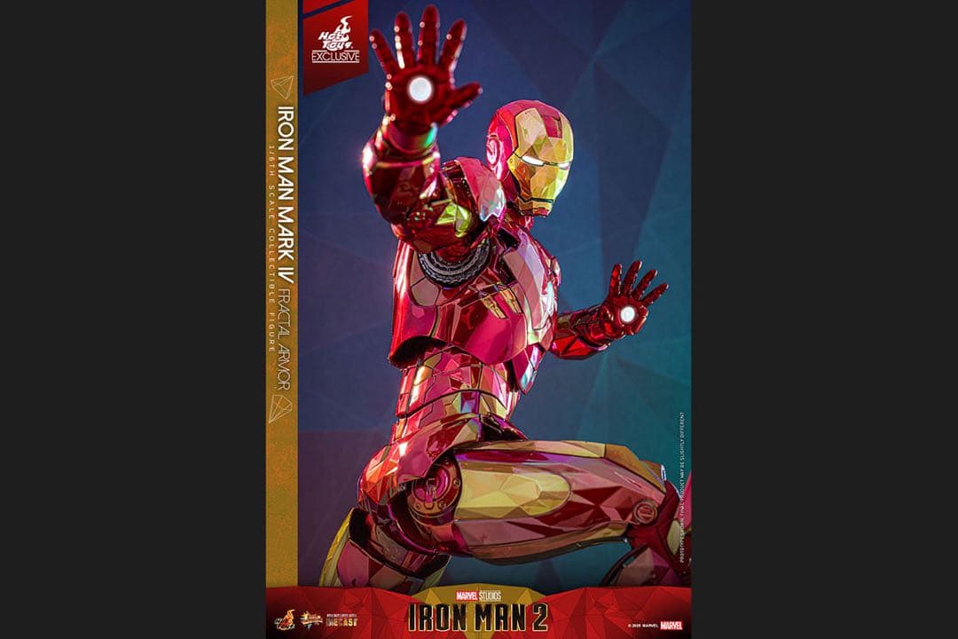 アイアンマン2 1/6スケールフィギュア　アイアンマン・マーク4プリズムアーマー