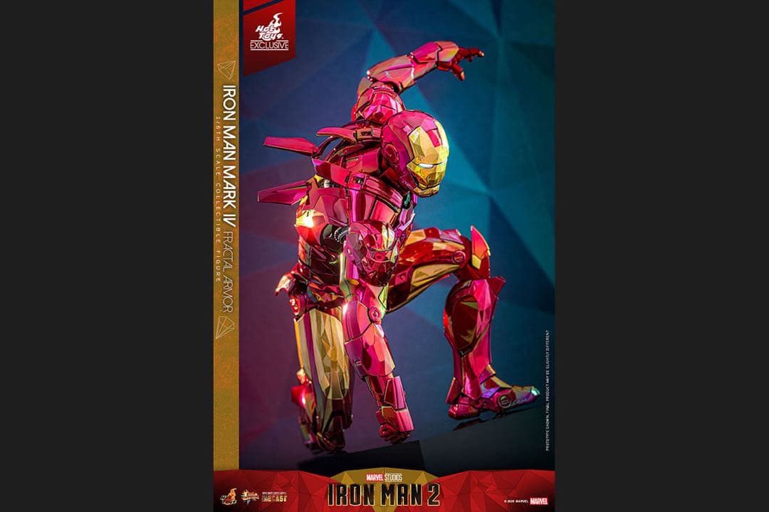 アイアンマン2 1/6スケールフィギュア　アイアンマン・マーク4プリズムアーマー