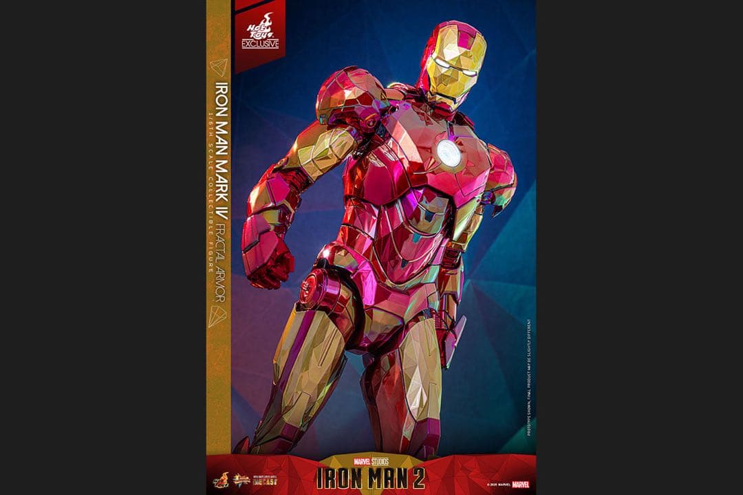 アイアンマン2 1/6スケールフィギュア　アイアンマン・マーク4プリズムアーマー
