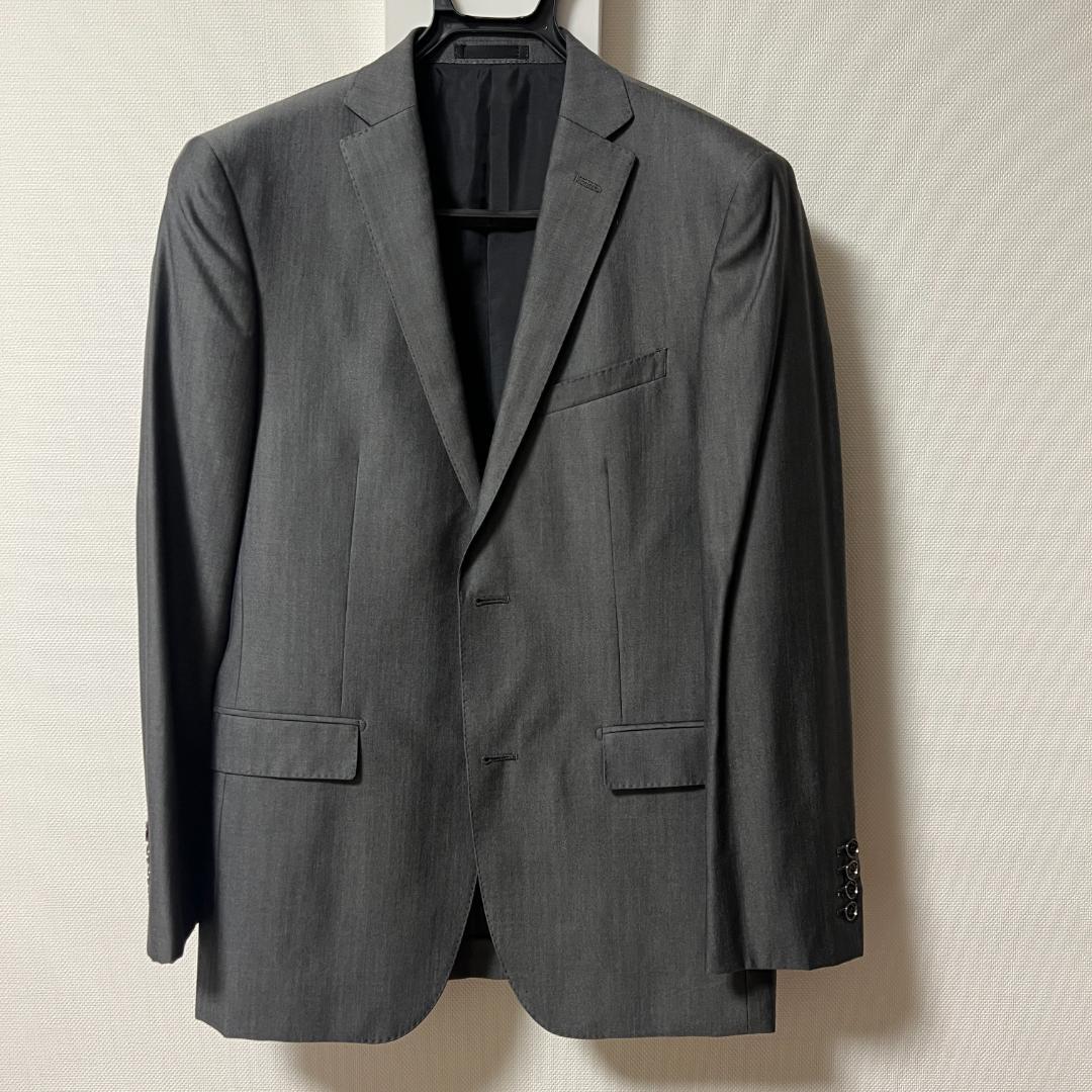 【新品・未使用】ジャケットグレー無地（バーバリーブラックレーベル）