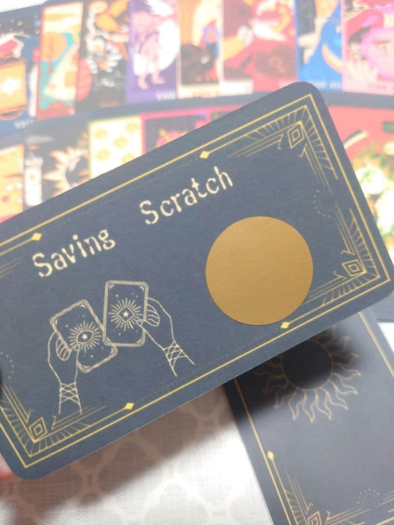 Ｏ宮　星座リフィル＆スクラッチ　タロットスクラッチ