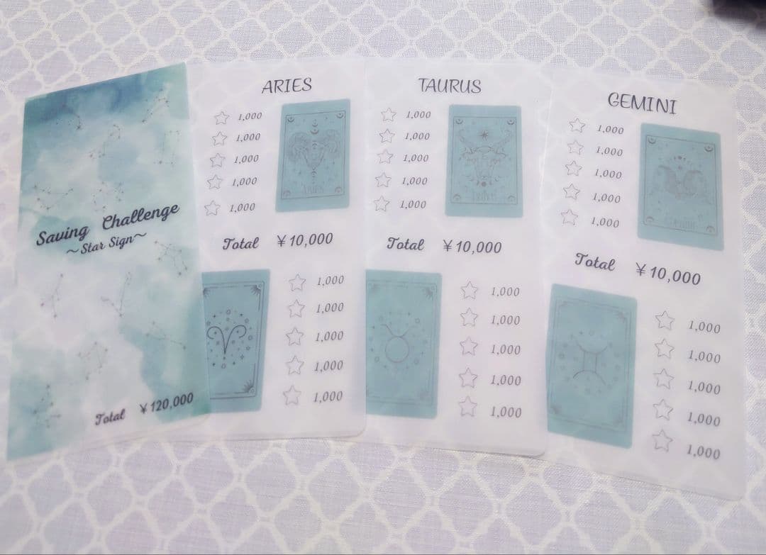 Ｏ宮　星座リフィル＆スクラッチ　タロットスクラッチ