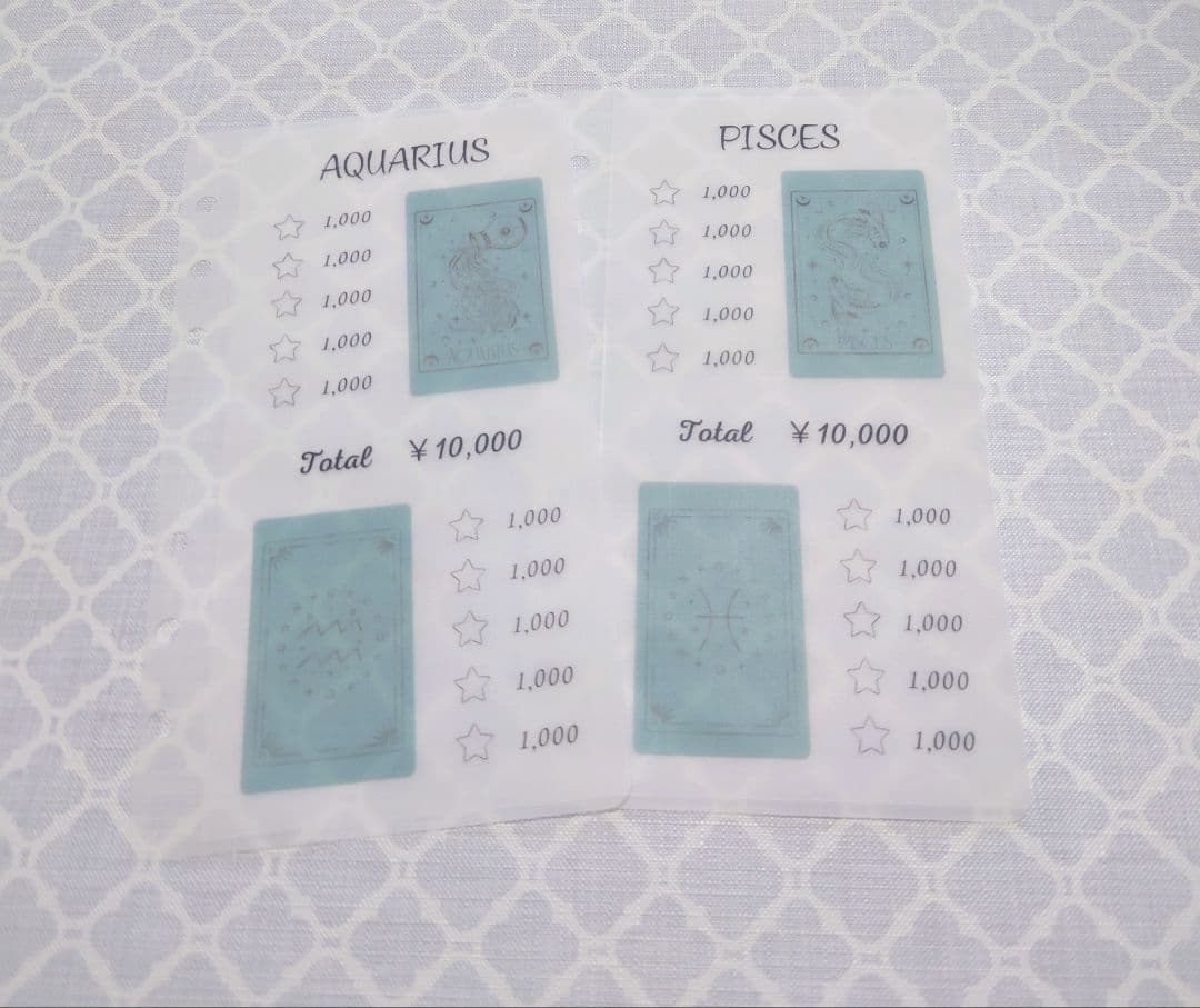 Ｏ宮　星座リフィル＆スクラッチ　タロットスクラッチ