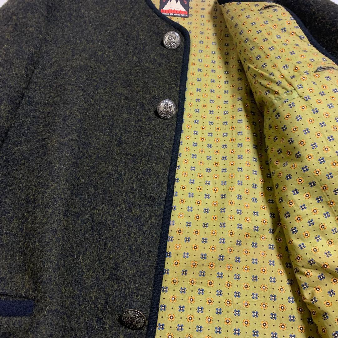 オーストリア製　ウールチロリアンジャケット　walkloden