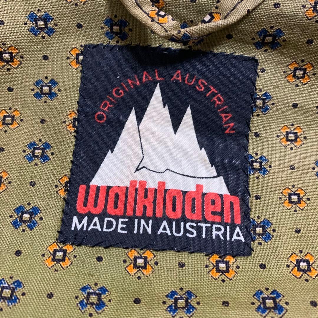 オーストリア製　ウールチロリアンジャケット　walkloden
