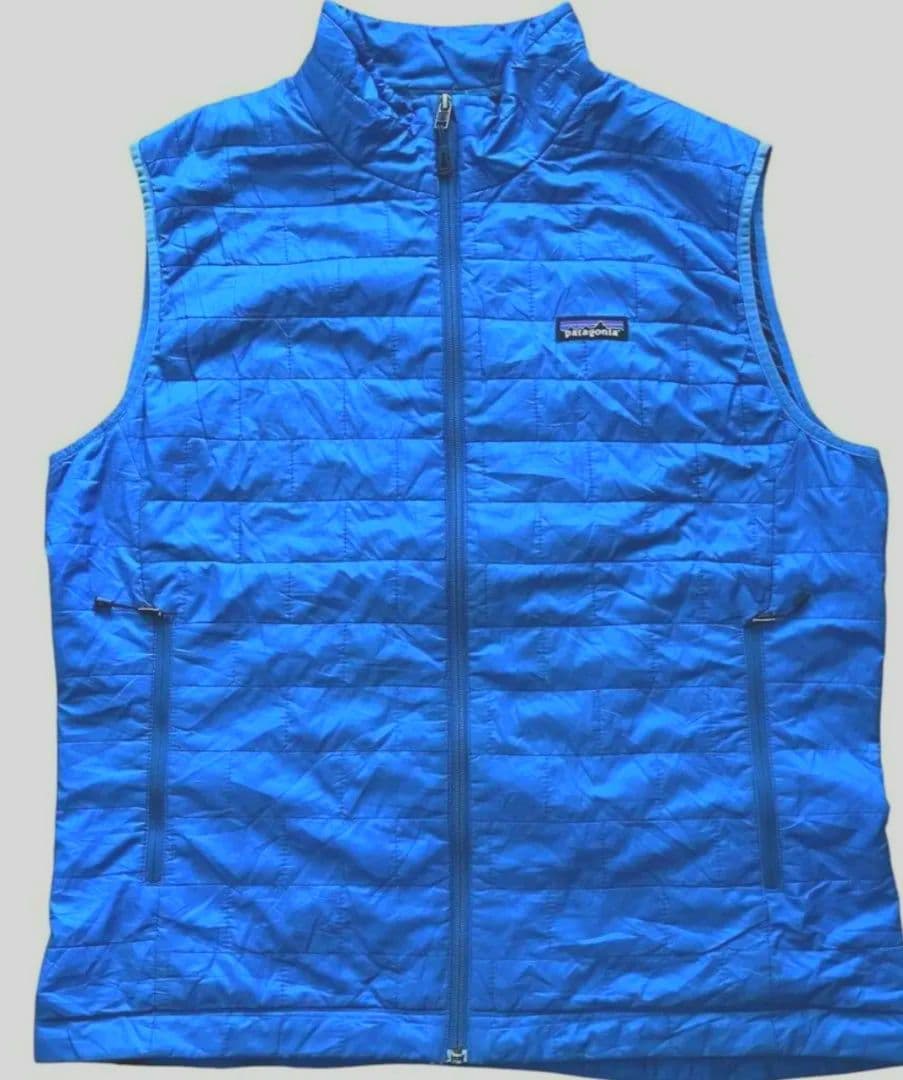 Patagonia パタゴニア ベスト プリマロフト メンズ　L ブルー