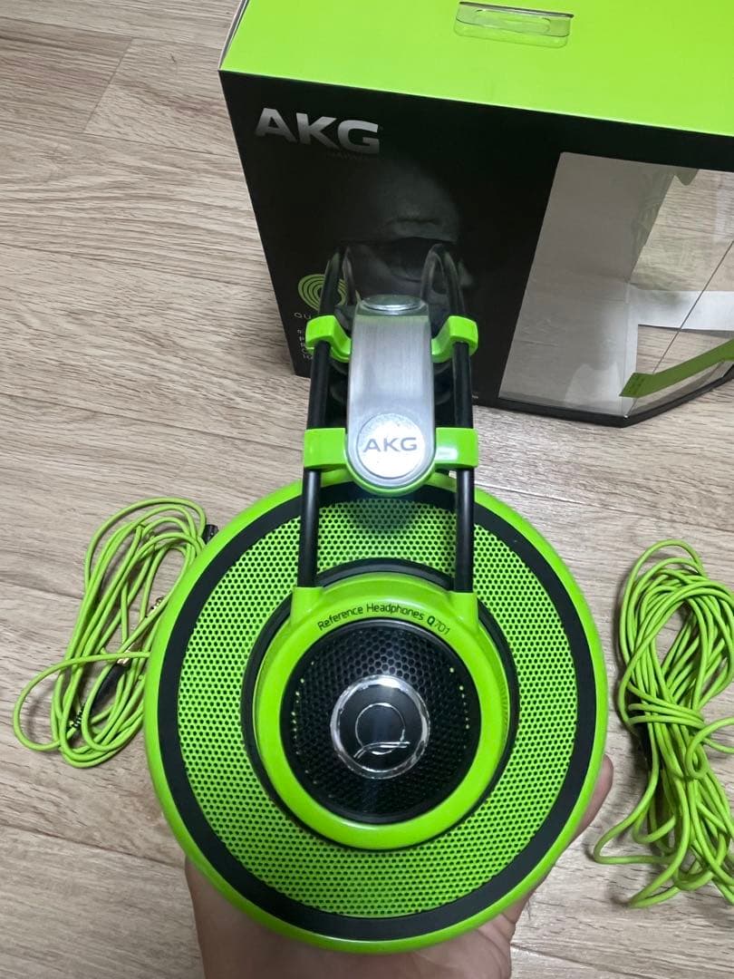 AKG Q701 グリーン　クインシー・ジョーンズ