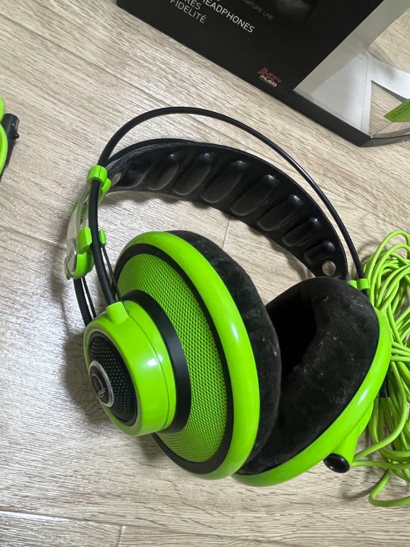 AKG Q701 グリーン　クインシー・ジョーンズ