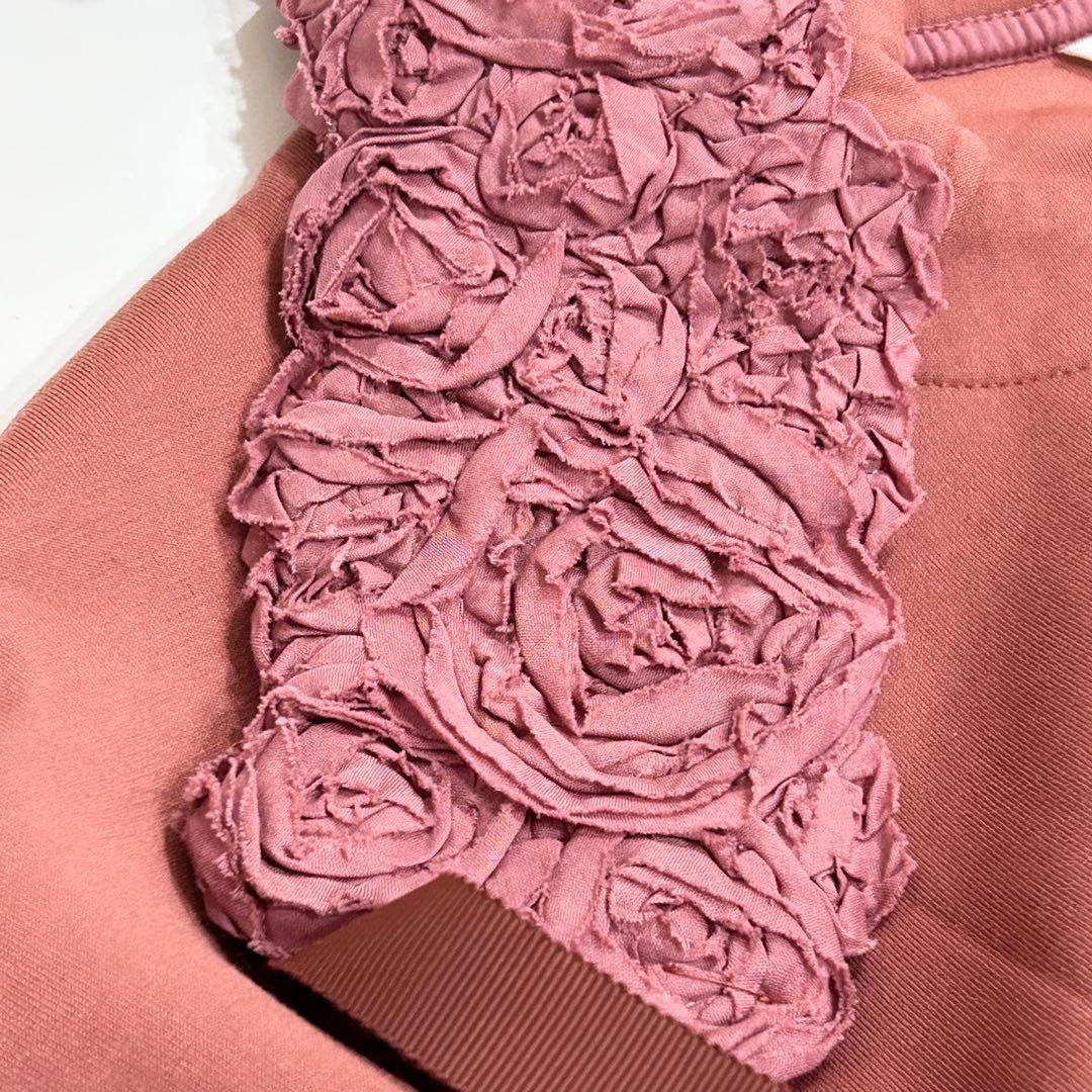 INGEBORG インゲボルグ 薔薇 フリル パーカー フーディ ゆったり