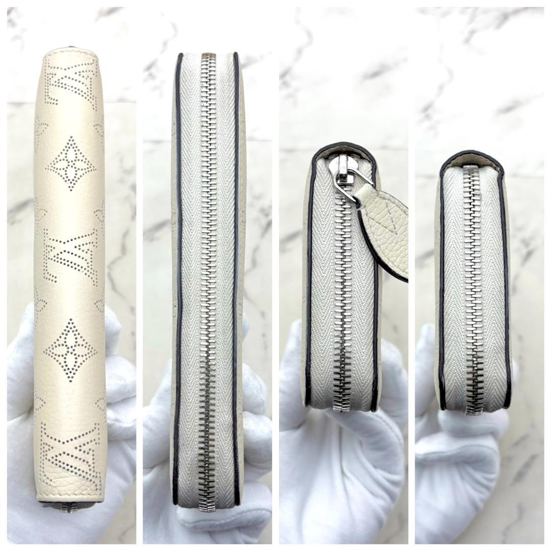 【優子】ルイヴィトン　マヒナ　ジッピーウォレット　イヴォワール ホワイト