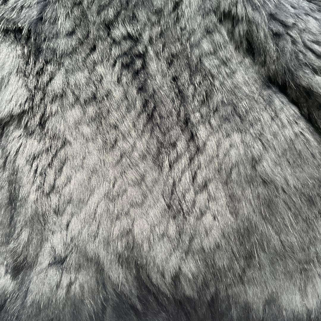 美品　Paola Frani ラビットファー ボレロ　ショート丈ジャケット　S